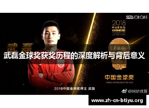 武磊金球奖获奖历程的深度解析与背后意义