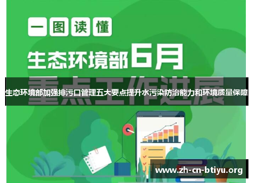 生态环境部加强排污口管理五大要点提升水污染防治能力和环境质量保障